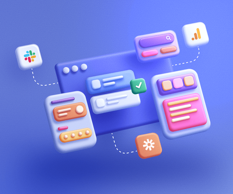 Image showing integrations for bespoke software